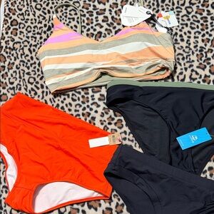 Bikini top and bottoms